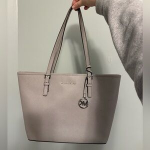 Michael Kors Gray Shoulder Purse - Like New!!